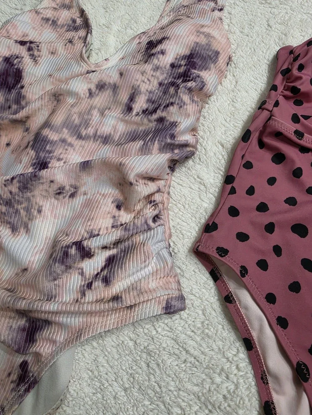 Lot Of 8 Swimwear Bikini Tops & Bottoms, One Piece Swimsuits Swim Size Medium